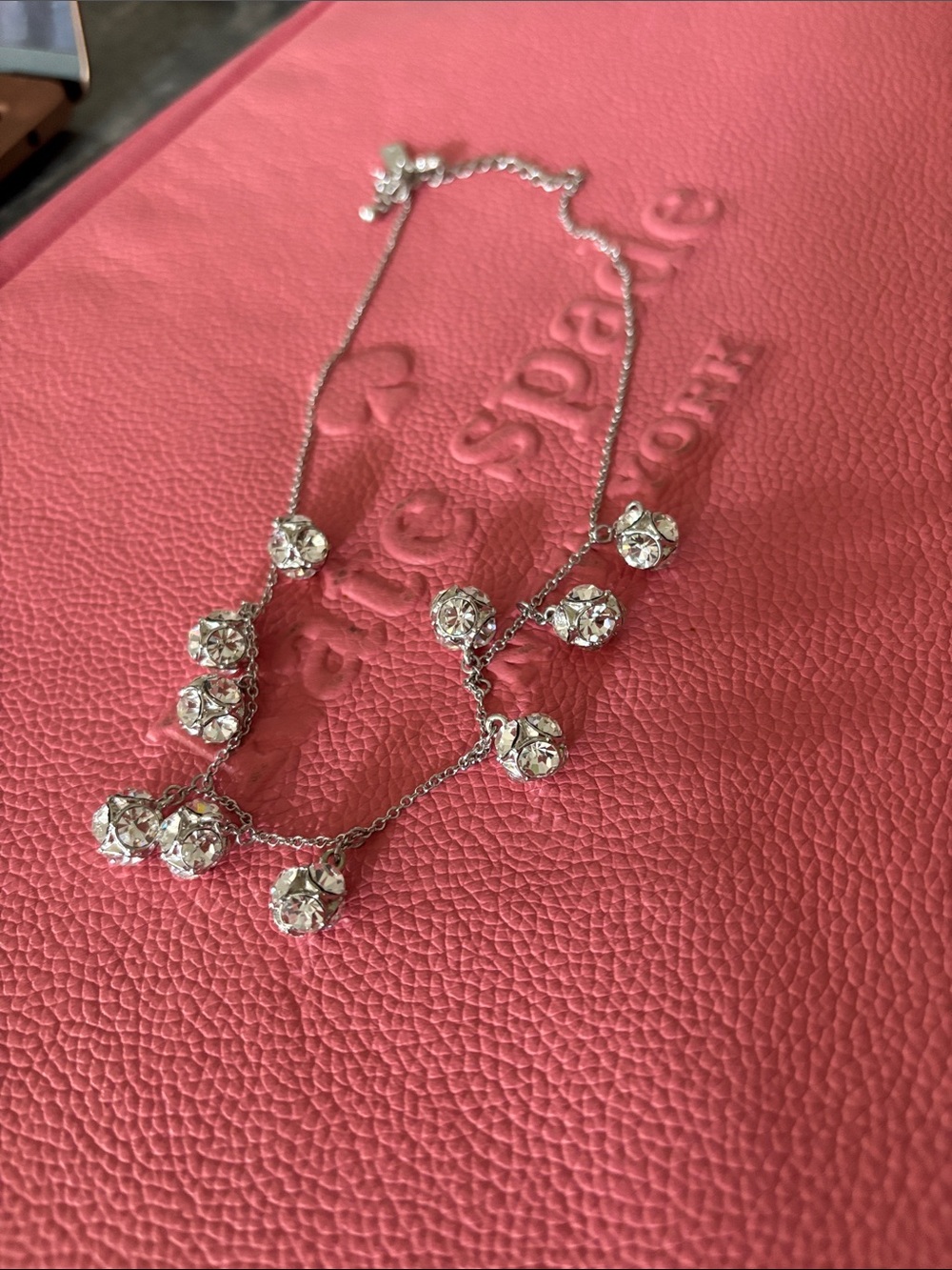 kate spade Crystal Drop Necklace
